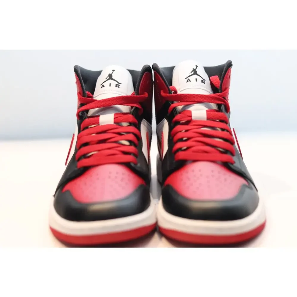 Nike Jordan 1 Mid Alternate Bred Toe Sz 7 Youth